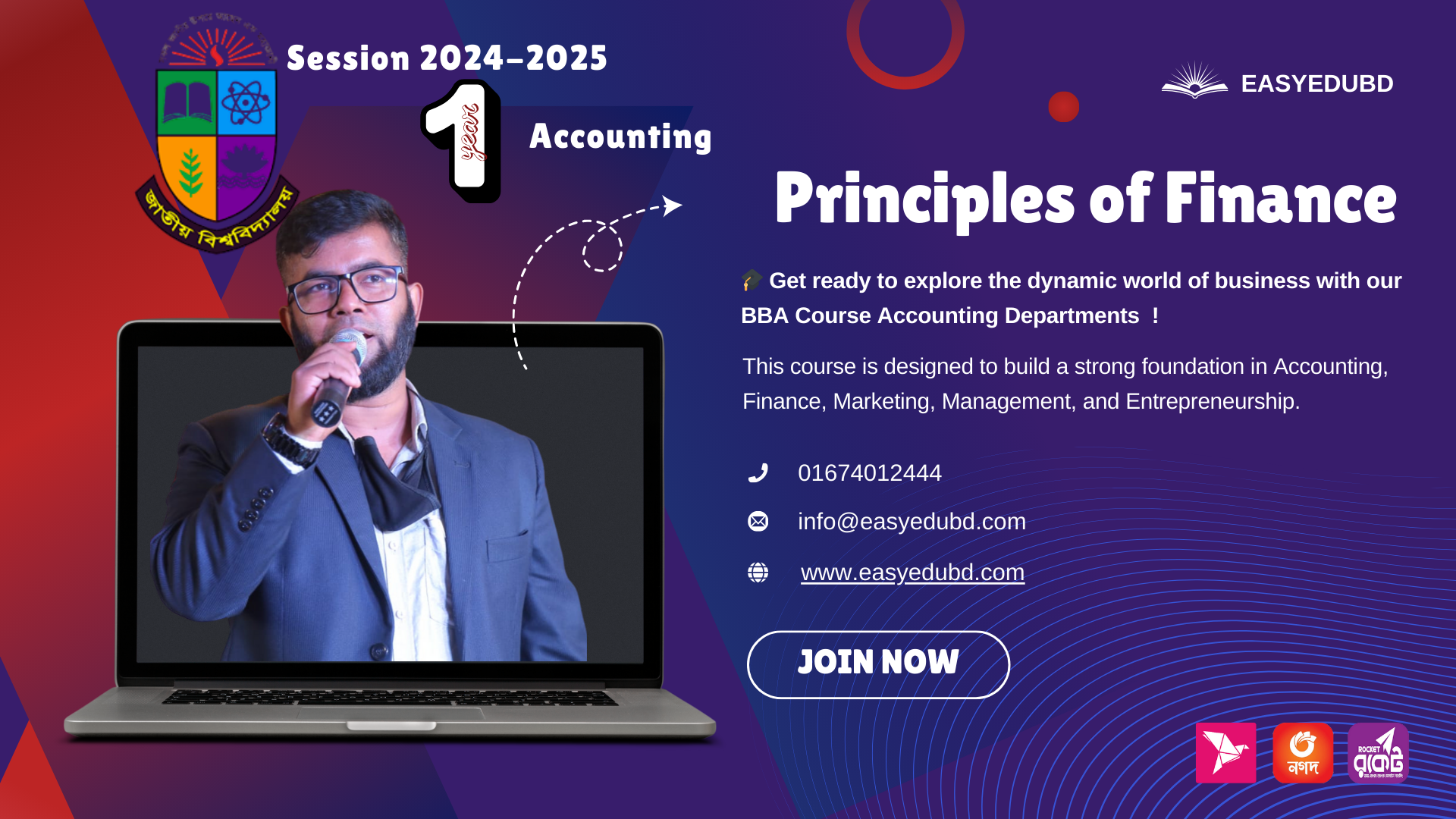 Principles of Finance (2024-2025)