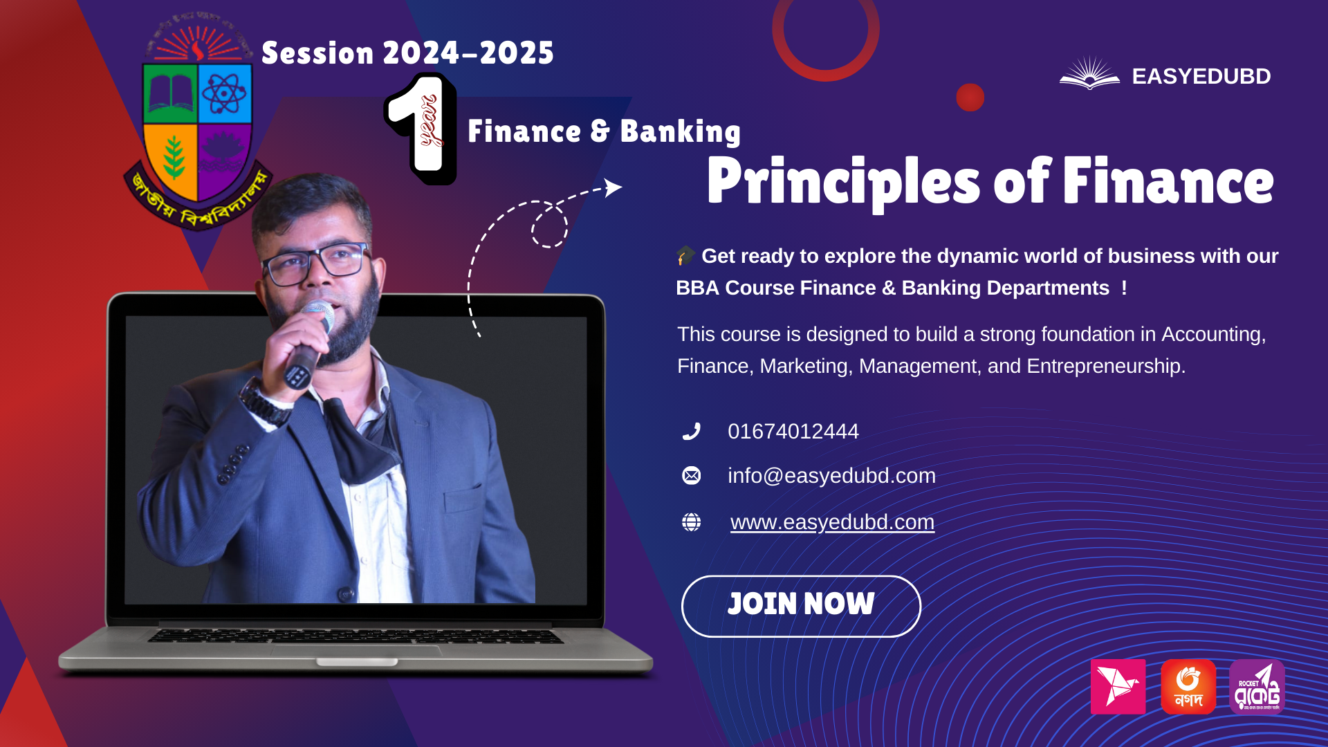 Principles of Finance (2024-2025)