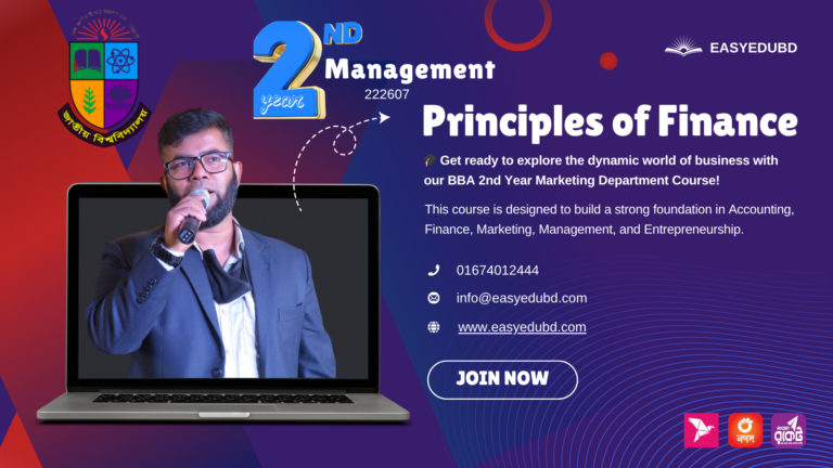 Principles Of Finance Mgt