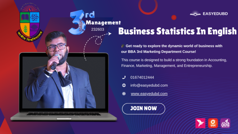 Business Statistics In English