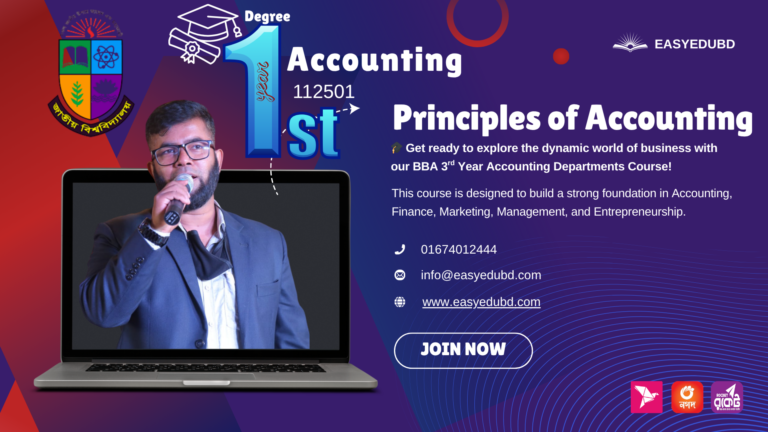 Principles of Accounting